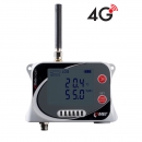 IoT Wireless Temperature and Relative Humidity Datalogger with connector for other temperature probe, with built-in 4G modem