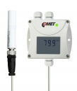 CO2 concentration transmitter with RS232 interface, external carbon dioxide probe, 1m cable