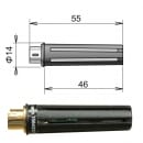 Ambient temperature probe with Pt1000 sensor, 200-80/M